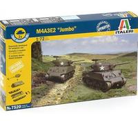 1:72 Italeri M4A3E2 JUMBO KIT IT7520 Model