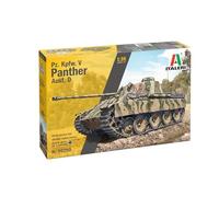 Italeri 90290 Pcs. Kpfw. V Panther Ausf. D, 1:35 Scale, Plastic Model Kit/Model Assembly