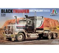 Italeri 90727 Black Thunder Australian Truck, 1:24 Scale, Plastic Model Kit/Model Assembly