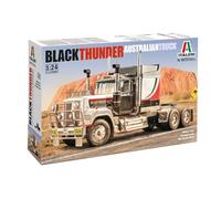 Italeri 90727 Black Thunder Australian Truck, 1:24 Scale, Plastic Model Kit/Model Assembly