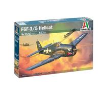 Italeri Plastic Model Kit Grumman Hellcat F6F-3/5 1:72 Scale
