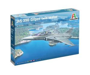 Italeri 91216 Saab JAS-39D Gripen Twin Seater 1:72 Model Kit