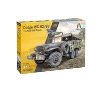 Italeri 96230 Dodge WC62 1 1⁄2 t 6x6 Truck, 1:35 Scale, Plastic Model Kit/Model Assembly