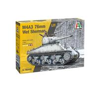 Italeri 96440 M4A3 76mm Wet Sherman, 1:35 Scale, Plastic Model Kit/Model Assembly