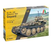 Italeri Model Kit – Sd.Kfz. 140 Flakpanzer 38(t) Gepard – 1:35 Scale – 96461