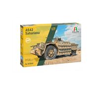 Italeri Plastic Model Kit AS 42 Sahariana 1:72 Scale Model Assembly