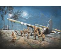 ITALERI AS.51 Horsa Mk1/11 & Brit Para D-Day 1356 1:72 Aircraft Model Kit