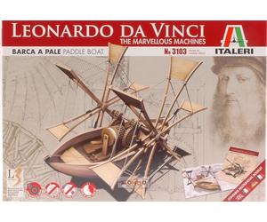Italeri BARCA A PALE LEONARDO KIT cm 19,7 IT3103 Model