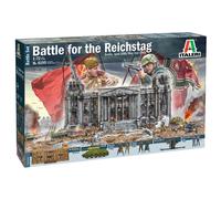 Italeri Battle for the Reichstag 1/72 Scale Model Kit Diorama Set 6195 WWII
