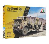 Italeri Bedford QL Medium Truck 1:35 Military Model Kit WWII British Army 241