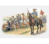 ITALERI CONFEDERATE INFANTRY 1:72 SCALE MODEL SOLDIERS AMERICAN CIVIL WAR