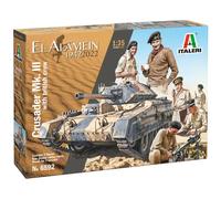 ITALERI 6592 1:35 Crusader Mk.III with British crew