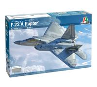 Italeri F22 A Raptor Military Fighter Aircraft Plastic Model Kit 2822 Scale 1:48