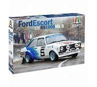 ITALERI Ford Escort RS 1800 MK.II 3655 1:24 Car Model Kit