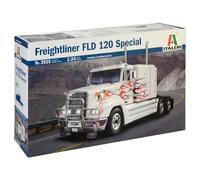 ITALERI 3925S 1:24 Freightliner FLD 120 (Classic), Stand Model Making, Crafts, Hobby, Gluing, Plastic Construction Kit, Unvarnished