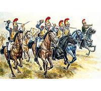 ITALERI FRENCH HEAVY CAVALRY NAPOLEONIC WARS 1:72 SCALE MODEL SOLDIERS HORSES