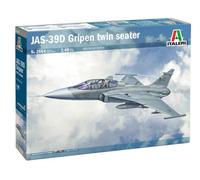 1:48 ITALERI Jas 39D Gripen Twin Seater Kit IT2664 Model