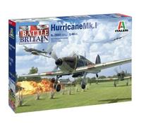 1:48 Italeri Hurricane Mk.I Battle Of Britain 80Th Ann. Kit IT2802 Model