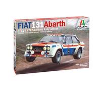 Italeri Model Kit Fiat 131 Abarth 1:24 Scale – San Remo Rally Winner 1977