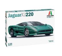 1:24 Italeri Jaguar Xj 220 Parti Cromate- Pneumatici In Gomma Kit IT3631 Model