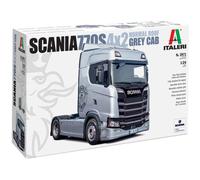 Italeri 1/24 3971 Scania S770 4x2 Normal Roof Grey Cab