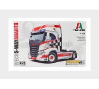 ITALERI IT3976 IVECO FIAT S-WAY Tractor Truck ABARTH 2-Axis 2022 1/24 Kit