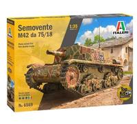 Italeri 1/35 Semovente M42 75/18 mm NEW MOULDS # 6569