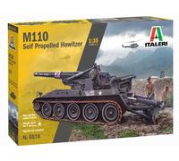 Italeri 6574 M110A1 Self Propelled Howitzer 1:35 Plastic Model Kit