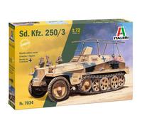 Italeri 1/72 Sd.Kfz. 250/3 with 3 Figures # 7034