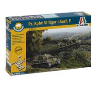 ITALERI Pz.Kpfw.VI Tiger Tank I Fast Assembly 7505 1:72 Model Kit Tanks