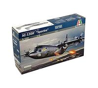1:72 Italeri Ac-130 H Spectre Kit IT1310 Model