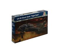 Tamiya Italeri ITA1328 Night Raid Black Hawk Model kit, 510001328, M