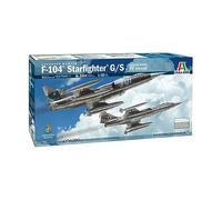 Italeri Aircraft Model Kit F-104 G/S RF Starfighter - Orpheus Pod - 1:32 - Unpainted