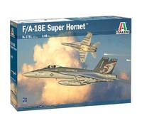 ITALERI ITA2791 1:48-F/A 18E Superhornet Model kit, Unvarnished