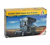 Italeri ITA3858 1:24 Scania R620 V8 neue R-Serie Plastic Model kit, Blue
