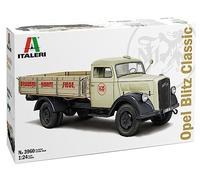 Italeri ITA3960 Camión Opel Blitz American Model kit, Molded Color, 24