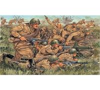 WWII - RUSSIAN INFANTRY - SOLDIERS 1:72 - Italeri 6057