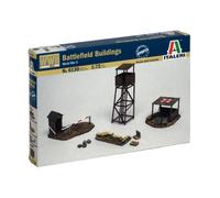 The Hobby Company IT6130 Italeri 510006130 1:72 Battlefield Building, Brown