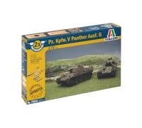 ITALERI ITA7504 Panzerkampfwagen.v Model kit, Green