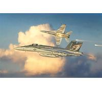 Italeri model aircraft kit 1/48 F/A 18E SUPERHORNET