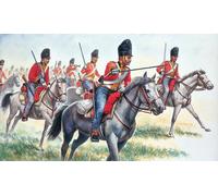 Italeri 510006001-1:72 British Heavy Cavalry Napoleonic Wars