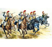 ITALERI FRENCH HEAVY CAVALRY NAPOLEONIC WARS 1:72 SCALE MODEL SOLDIERS HORSES