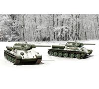 Italeri Model Kit T34/76 M42 1:72 - Fast Assembly IT7523 (2 Models)