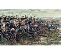 Italeri model figures kit 1/75 NAPOLEONIC WARS - FRENCH CUIRASSIEURS