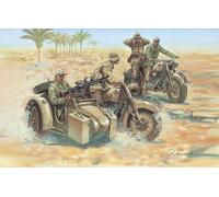 WW2 GERMAN MOTORCYCLES - SOLDIERS 1:72 - Italeri 6121