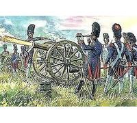 Italeri - 1:72 Plastic Figure Kit - French Imperial Guard Artillery (Napoleonic Wars) - 6135
