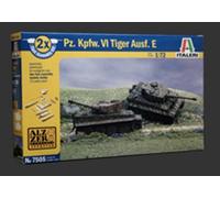 Italeri Model Kit Pz.Kpfw.VI Tiger I Ausf. E Fast Assembly 1:72 (7505)