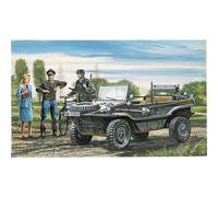 Italeri 313 Kfz. II VW Typ 166 "Schwimmwagen" 1:35 Scale Plastic Kit - T48 Post