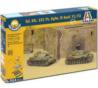 ITALERI 7514 1:72 Sd. Kfz.161 Pz. Kpfw. IV F1/F2 - fast-assembly