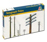 ITALERI Telegraph Poles 404 1:35 Model Kit